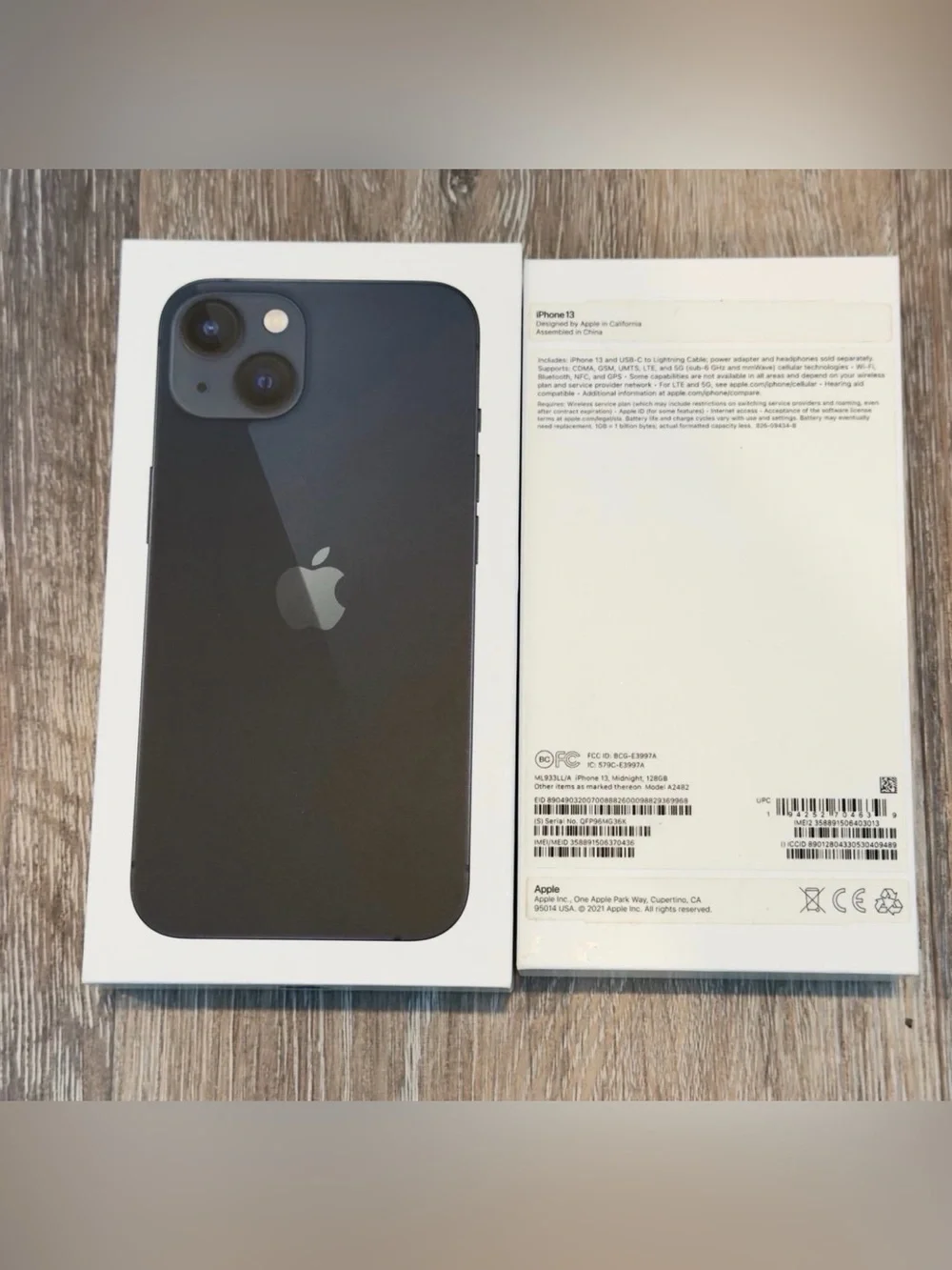Apple iPhone 13 Empty Box